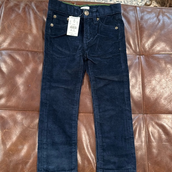 Crewcuts Other - NWT JCrew Crewcuts Toddler Boy Navy Corduroy Pants! Multiple Sizes available